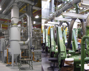 旋风水膜除尘器