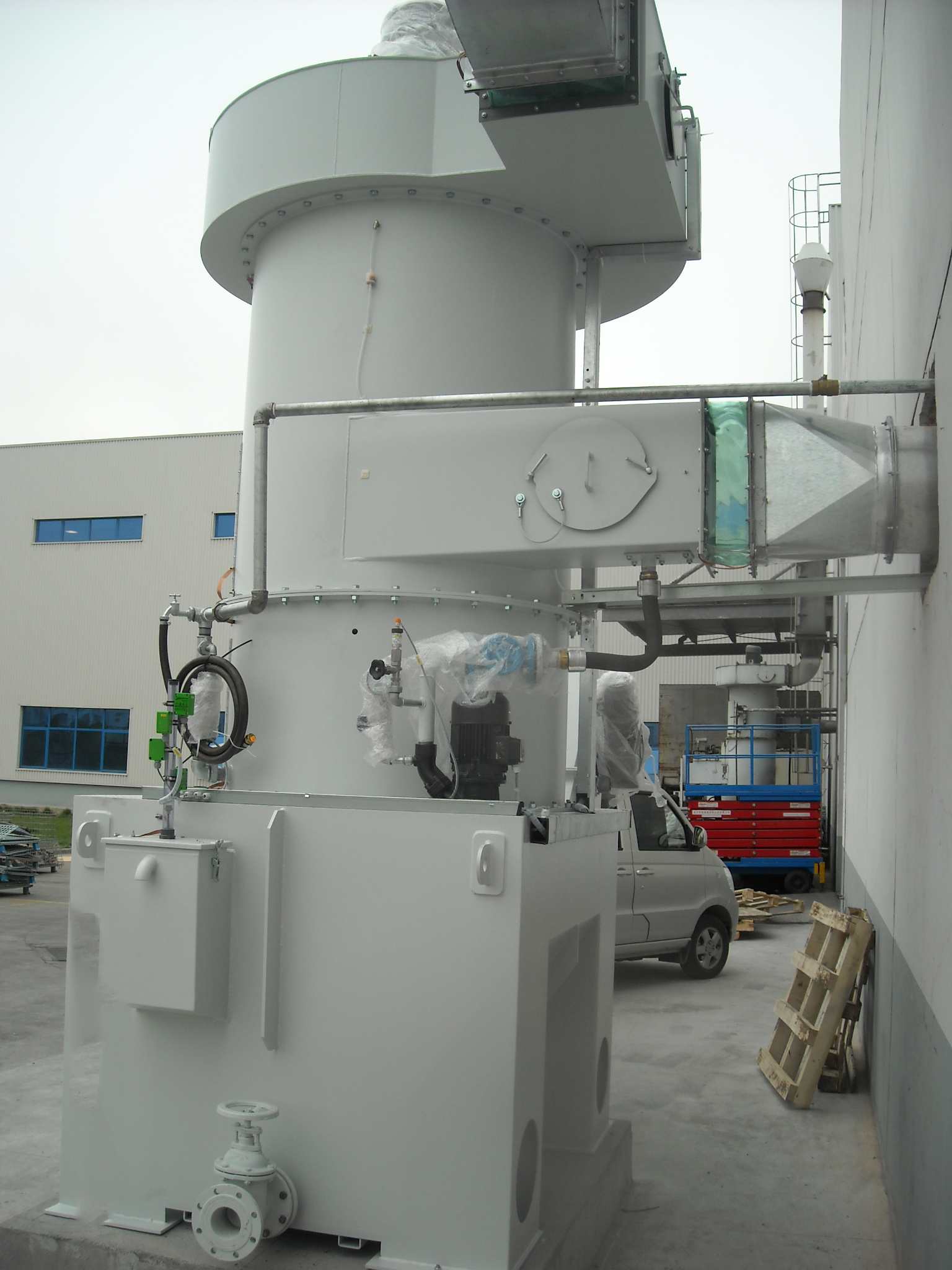 文丘里湿式除尘器